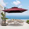 AIOSC Outdoor Cantilever Patio Umbrella