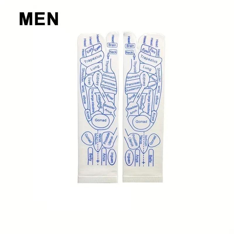Foot Reflexology Massage Socks With a massager stick Foot Ache Relief Remedy Woman Socks for Foot Massage points