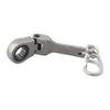 Key Chain Portable Wrench Mm Ratchet Spanner Movable Ratchet Wrench