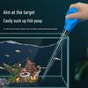Mini Aquarium Water Changer & Siphon: Universal Suction Pipe with Large Dropper for Cleaning and Feeding Small Fish Tanks