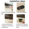 3Pcs Antique Style Magnetic Toothbrush Holder Wall Mounted Toothpaste Organizer  Mirror Cabinet