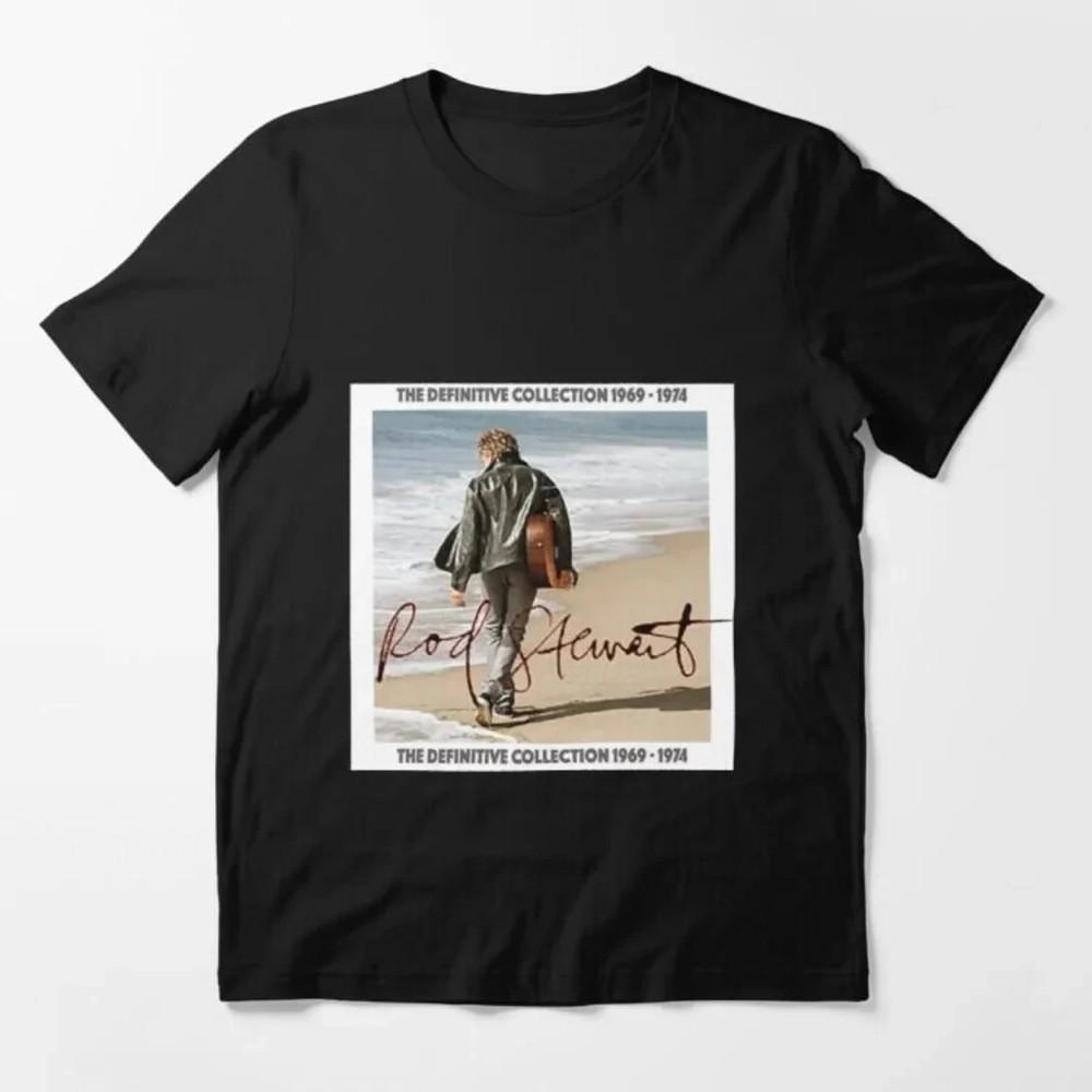 Rod Stewart Graphic Photo Vintage 19691974 Tshirt All Size Unisex T-Shirt S
