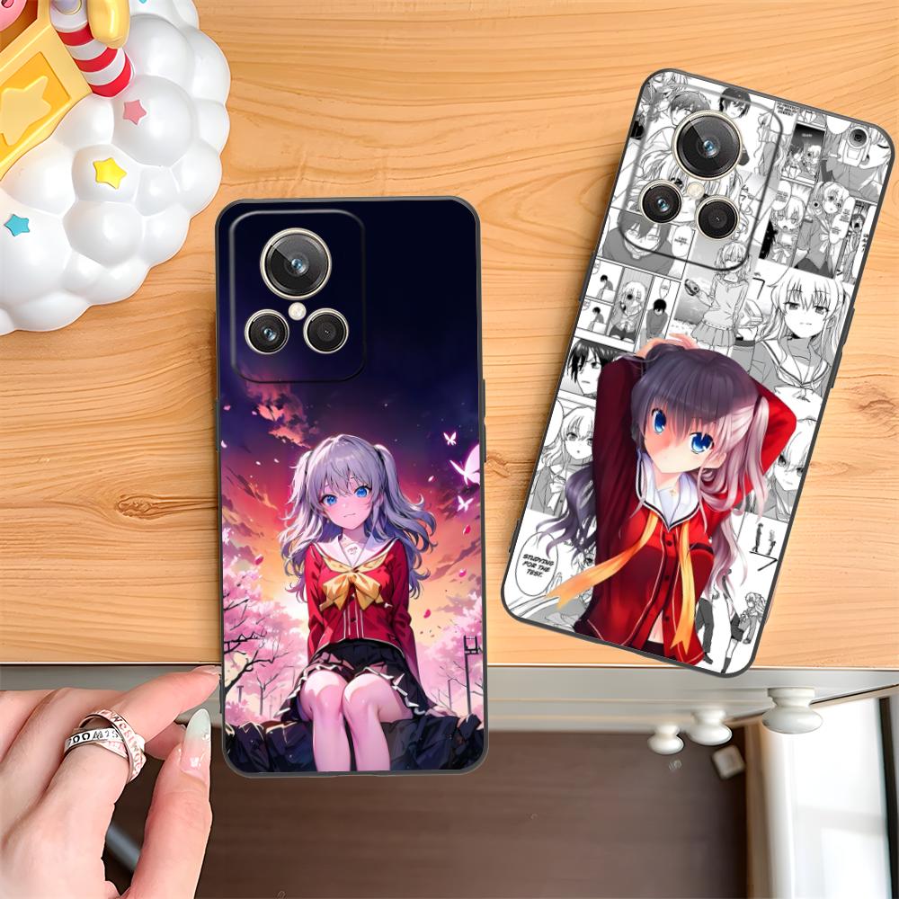 Charlotte Tomori Nao Matte TPU Mobile Phone Case for Realme GT 8 Neo Pro C75 73 71 C67 65 C55 53 C35 31 C20 15 Colorful Cover