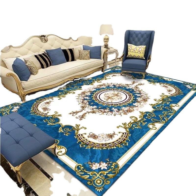 Classical European Style Palace Living Room Carpet Family Living Room Bedroom Retro European Style Carpet