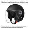 Electric Motorcycle Helmets Lightweight Cycle Half-helmets Retro Vintage Riding Lens Helmets Comfortable Ventilation Keep warm