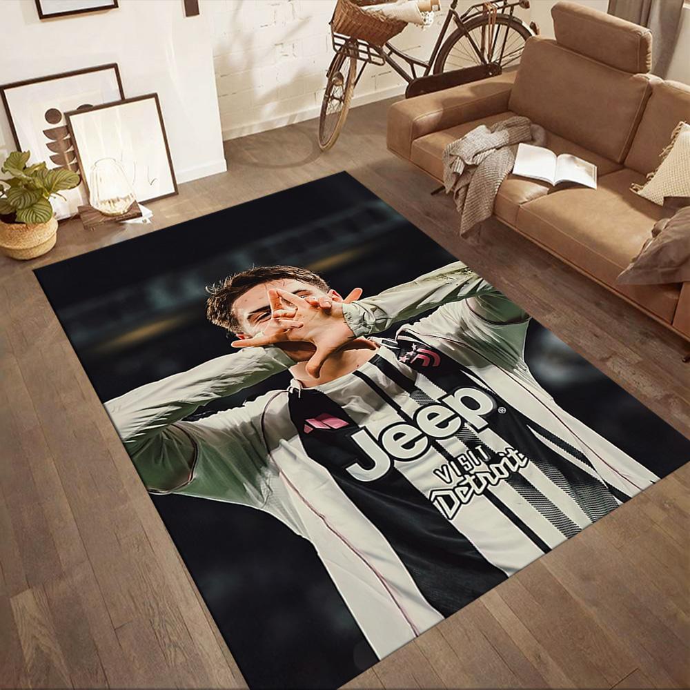 Juventus Floor Mat Suitable For Balcony Study Room Playrooms Living Rooms Antislip Rug Decorate Offices Wedding Party Gift