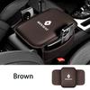 Leather Car Armrest Box Pad Car Center Console Arm F Rest Protector Cover with Storage Pocket for Renault Sport Duster Megane 2 3
