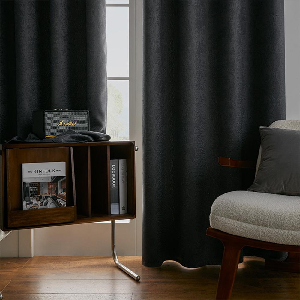 New Blackout Solid Color Curtains, Heat Insulation, Room Dimming and Light Reduction Curtains, Bedroom Living Room Decoration