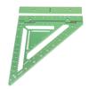 Rafter Square Tool Aluminum Alloy Woodworking Square Ruler with Jig Block Fixing Screw for Carpenter