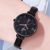 Light Luxury Simple Large Plate Women'S Watch High Value Double-Sided Fine Belt Quartz Belt Waterproof Watch