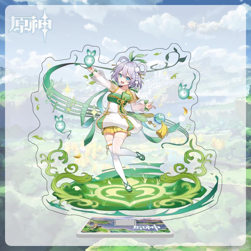 

Акриловая большая стойка высотой 16 см с персонажами из Мондштадта, Ли Юэ и Инадзума из Genshin Impact 16cm