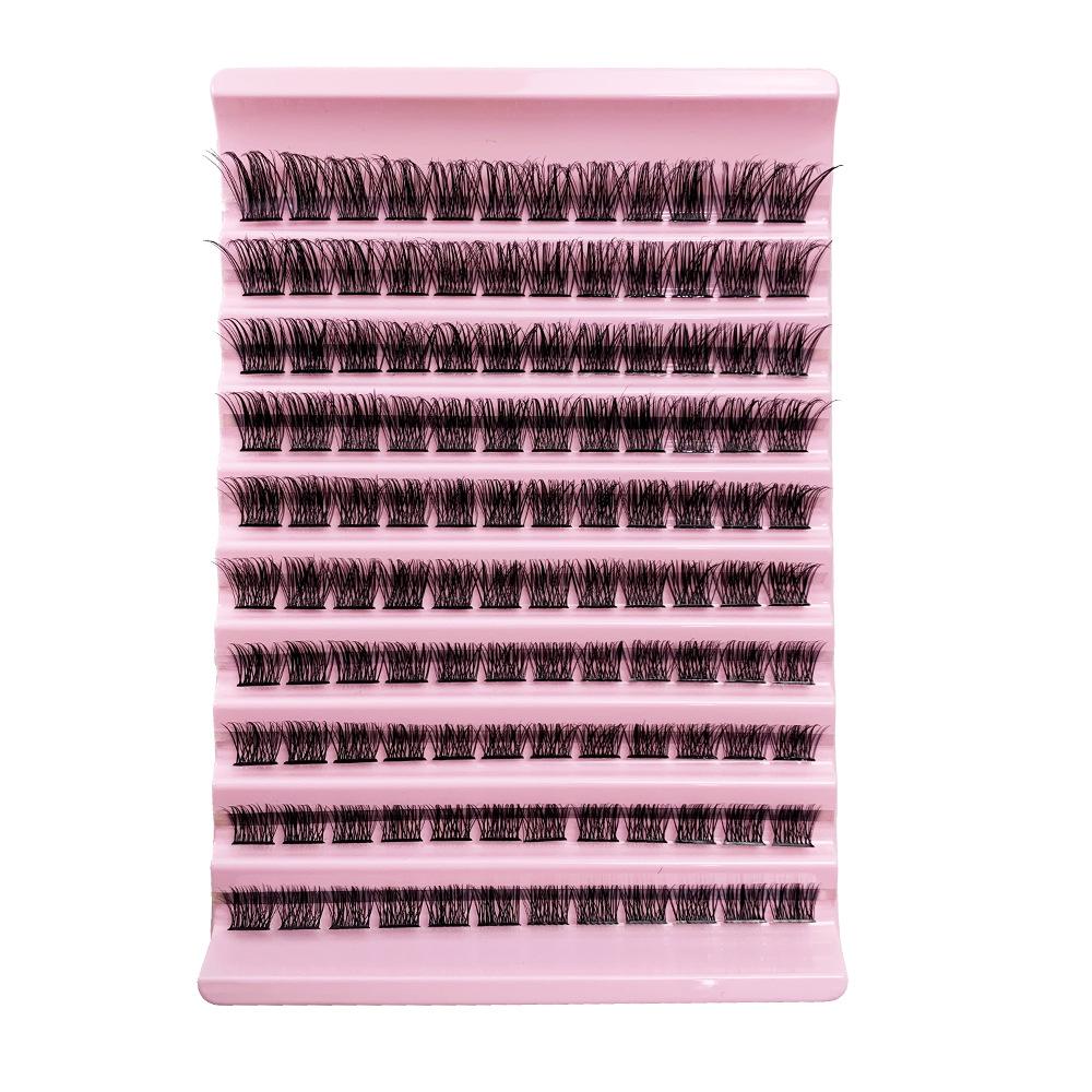 New Hot-Selling Segment Cluster False Eyelashes for Self-Grafting - Large Capacity for European and American Markets.