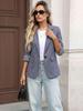 Chic Mini Blazer Autumn Fashion 7/8 Sleeve Cardigan for Women