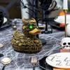 Duck Figurine Resin Halloween Duck Statue Outdoor Festive Desktop Home Decoration For Entryway Nightstand Workplace Dorm