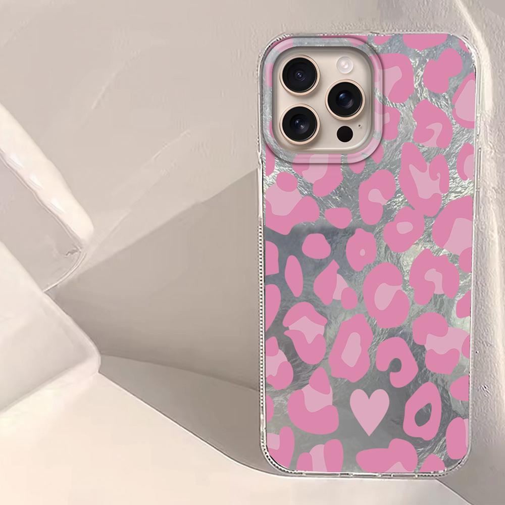 Retro Vzor Vortex s Leopardím Potiskem Dámský Kryt na Telefon pro iphone 16 15 14 7 8 Plus 13 11 12 Pro Max X XS XR SE 2022 2020 16e