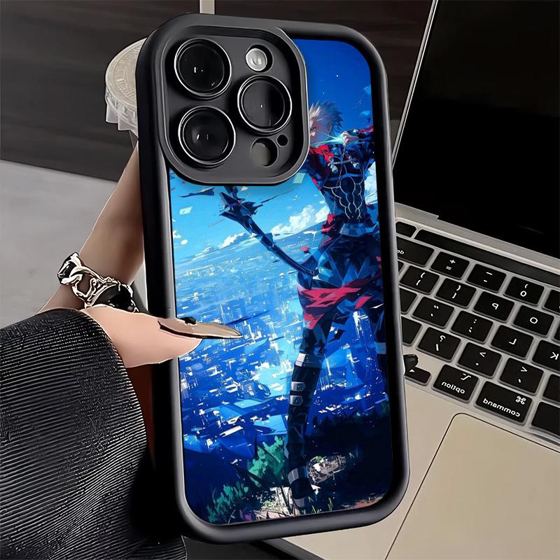 Phone Case for iPhone 17 Air 16E 15 16 Pro Max Fate Zero Stay Night Archer Cover 14 Plus 13 12 Mini Soft Shell Silicone Fundas