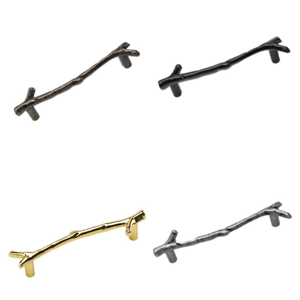 Set of 10 Elegant Vibranting Gold Color Door Knobs Portable Sturdy Handles for Cupboards Dressers and Shoe Cabinets