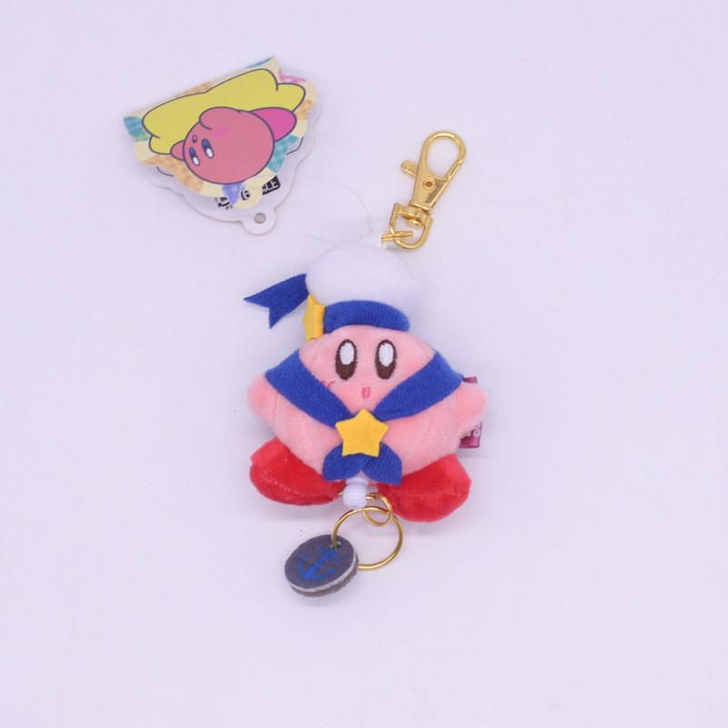 

Kirby Cross Dressing Mini Telescopic Keychain Small Pendant Pendant Plush A