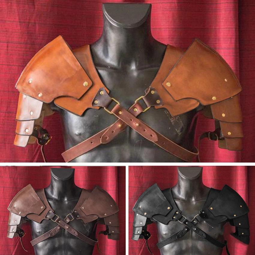 Medieval Viking Knight Pauldrons Cosplay Props