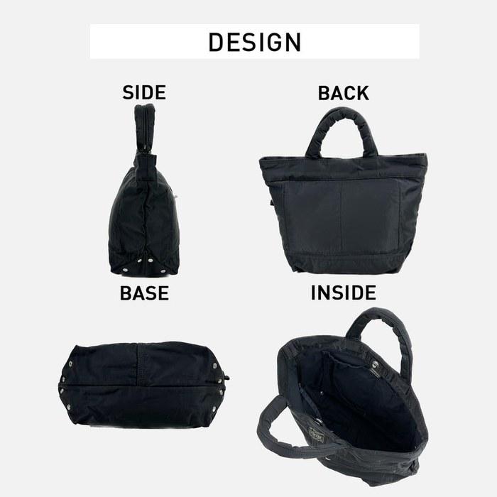 [Porter] Mile Mini Tote Bag 754-15115 Black (10)