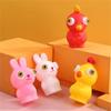 Cartoon Squeezing Eye Blowing Pinching Music Stress Relieving Gaze Release Stress Relieving Doll Toy