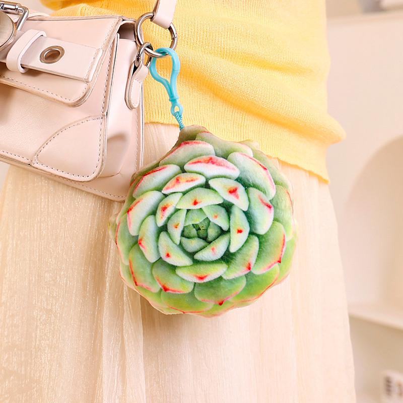 Cuscino Peluche Succulenta Stile Ins - Cuscino Creativo per Ufficio & Regalo