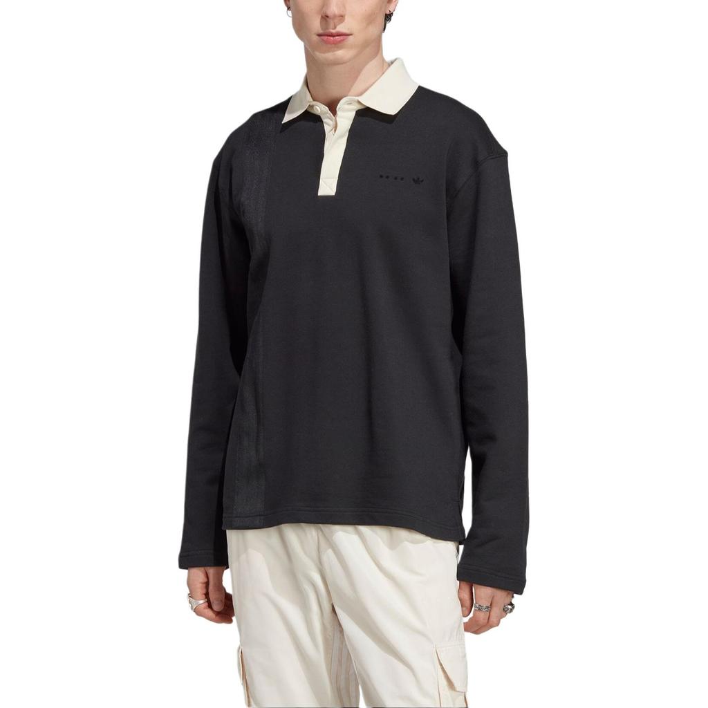 New Adidas Polo Shirts Unisex Black IC8396