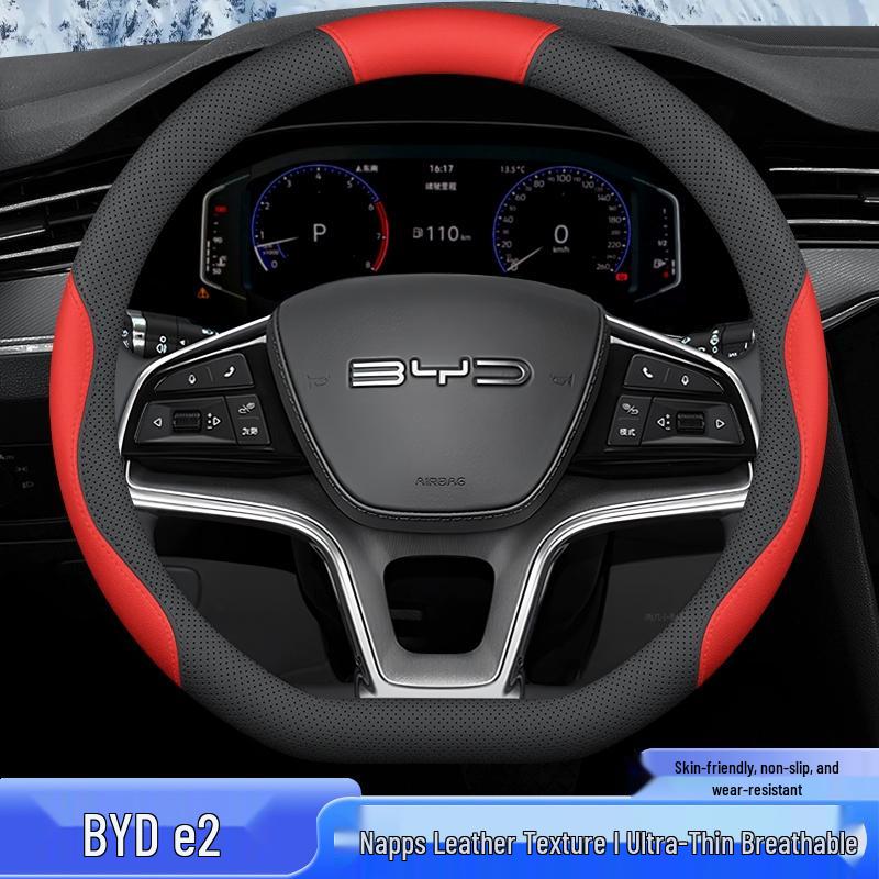 Premium Non-Slip Steering Wheel Cover for 2019-2024 BYD e2