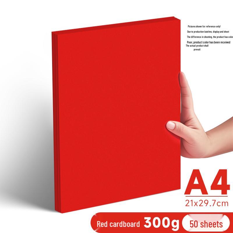 Leuchtend rotes A4/A5 70g Druckpapier für Büro und Basteln