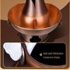 Traditional Hand-Crafted Pure Copper Charcoal Hot Pot