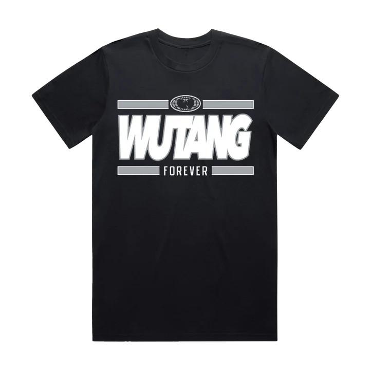 Wu-Tang Forever Grey and Black Tee S