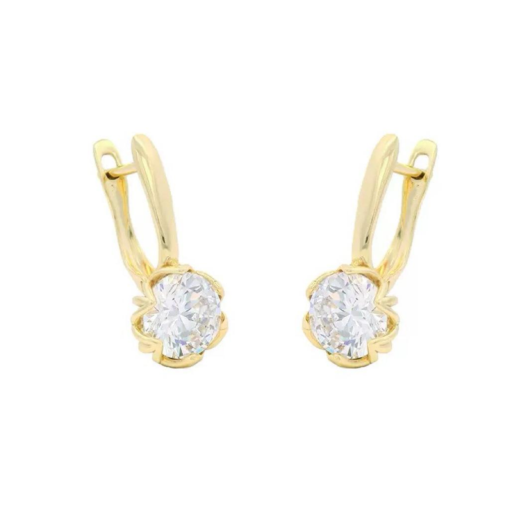 Minimalist Luxury Zirconia Huggie Earrings For Women Niche Versatile Elegant Jewelry