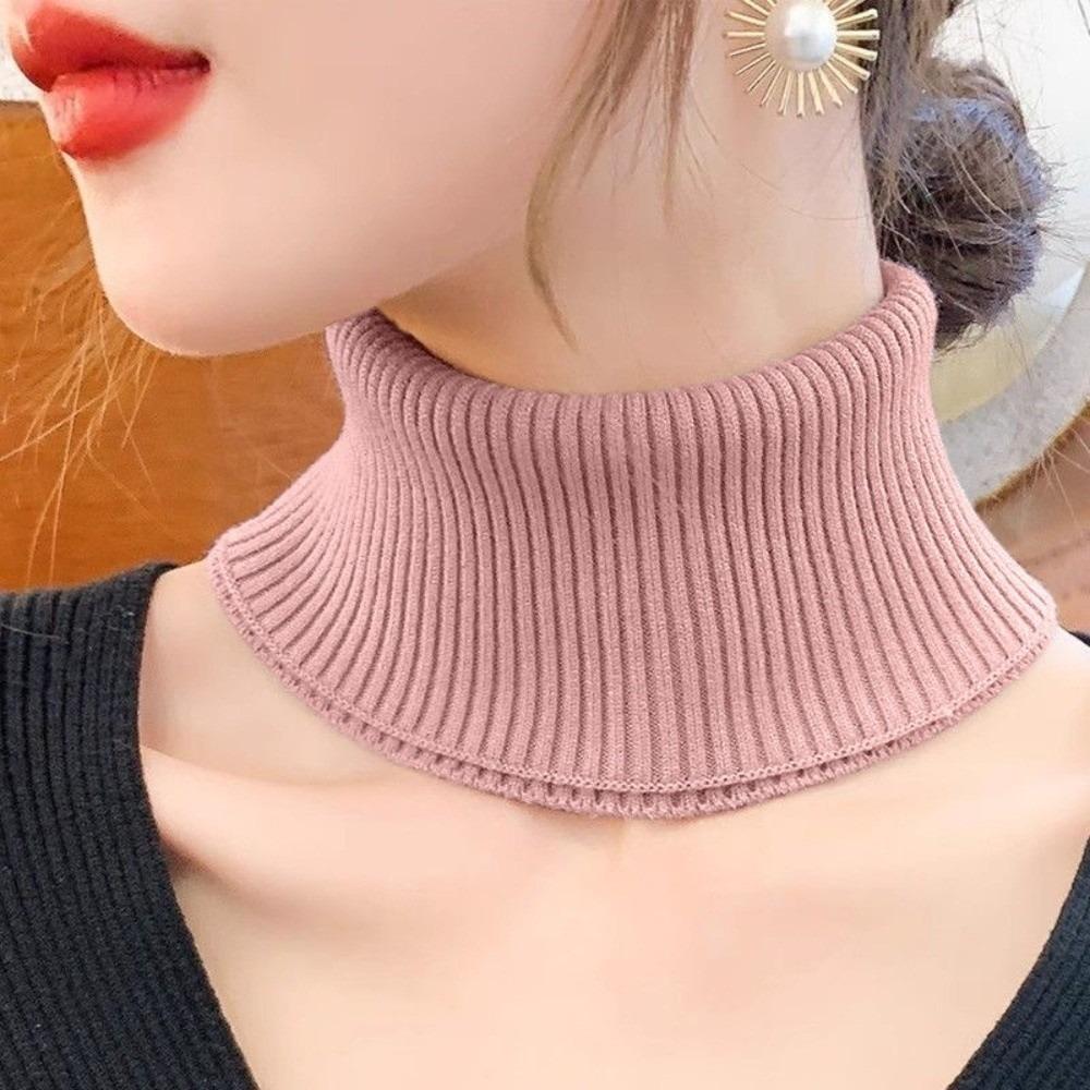Knitted Neck Warmer Detachable Turtleneck New Fake Collar Gift