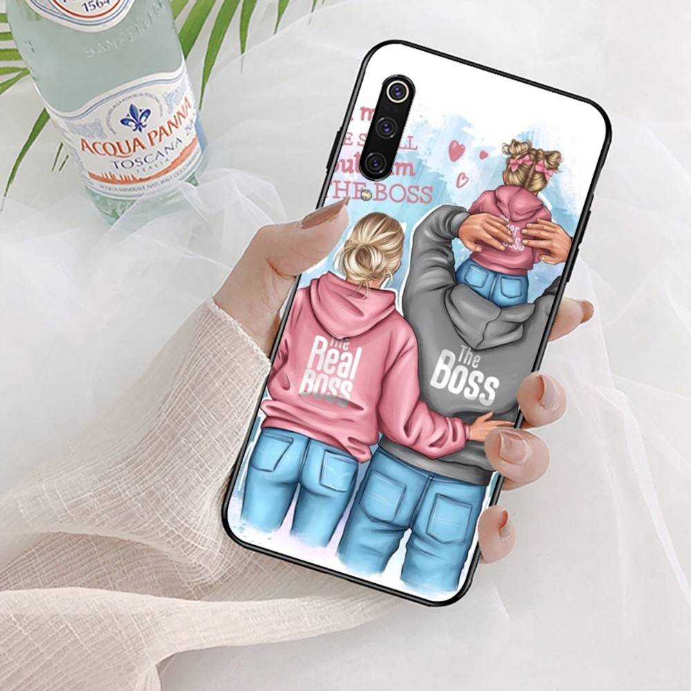 

Fashion Super Mom Dad Phone Case For Xiaomi Mi 5X 8 9 10 11 12 lite pro 10T PocoX3pro PocoM3 Note 10 pro lite Xiaomi Mi 12 5G