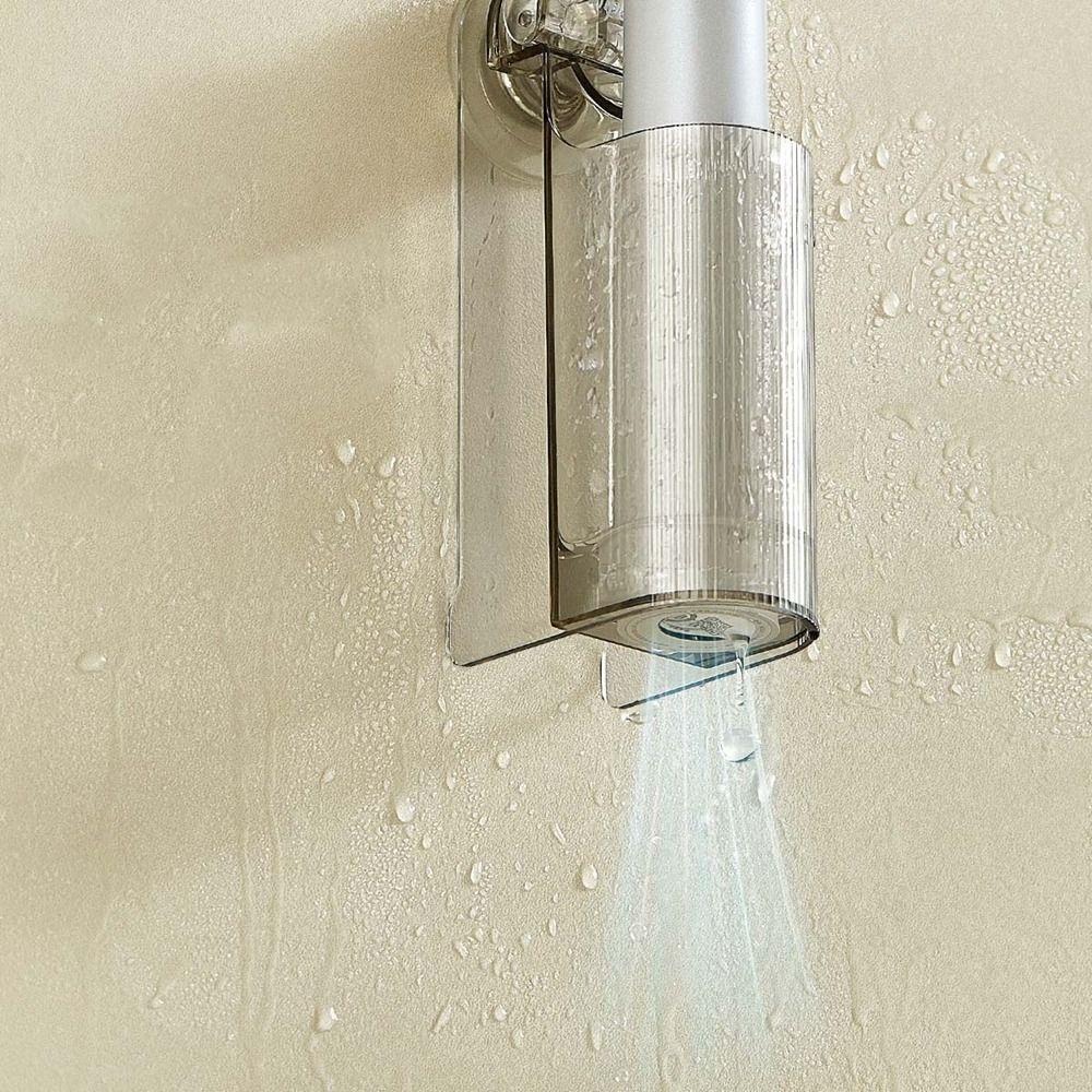 2Pcs Wall Mounted Suction Cup Electric Toothbrush Holder Plastic Toothbrush Rack Bathroom