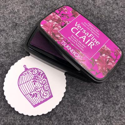 Tsukineko VersaFine CLAIR High-fine Printing Hand Account Rubber Stamp DIY Scrapbooking Greeting Card Making