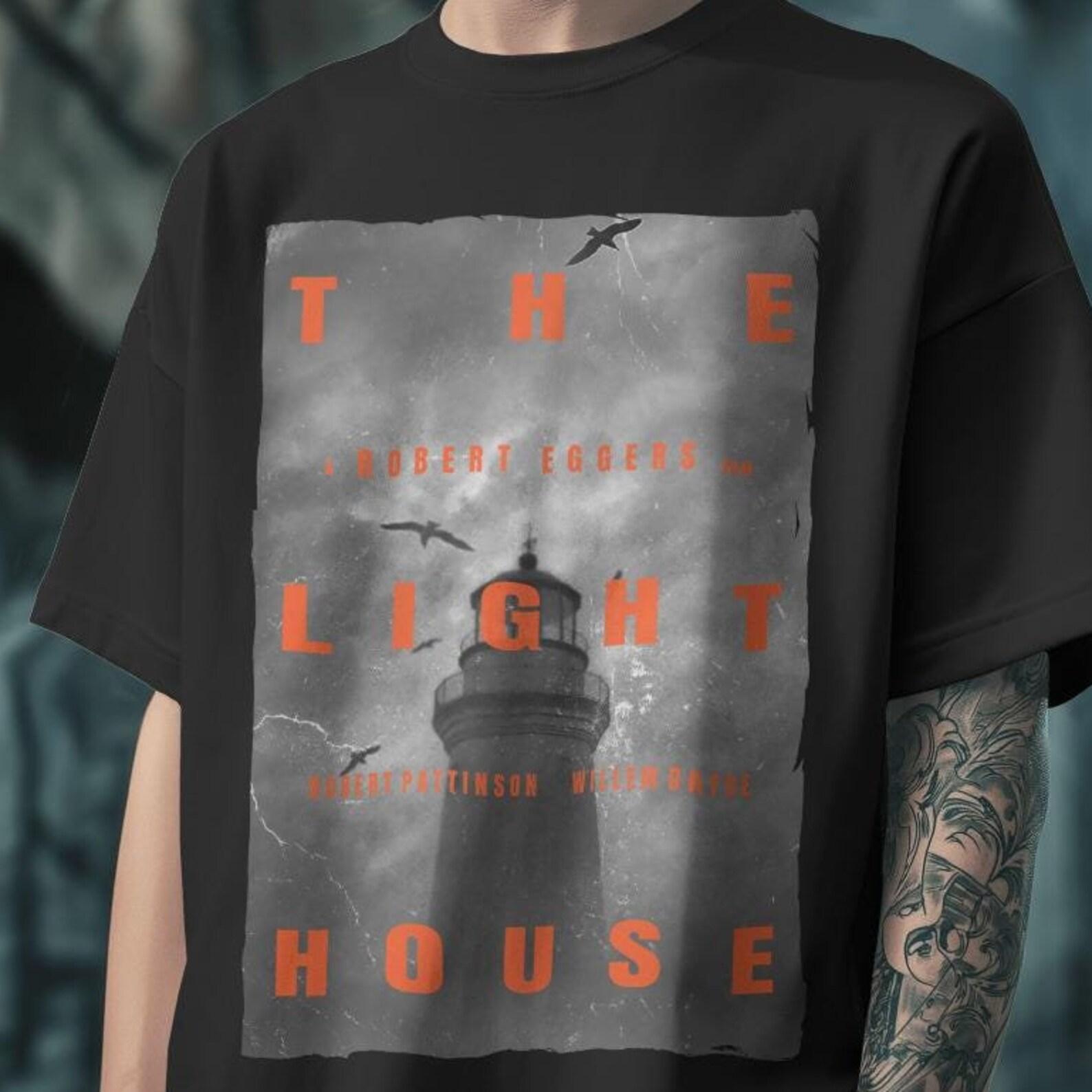 The Lighthouse Horror Movie T-Shirt: Vintage Style M