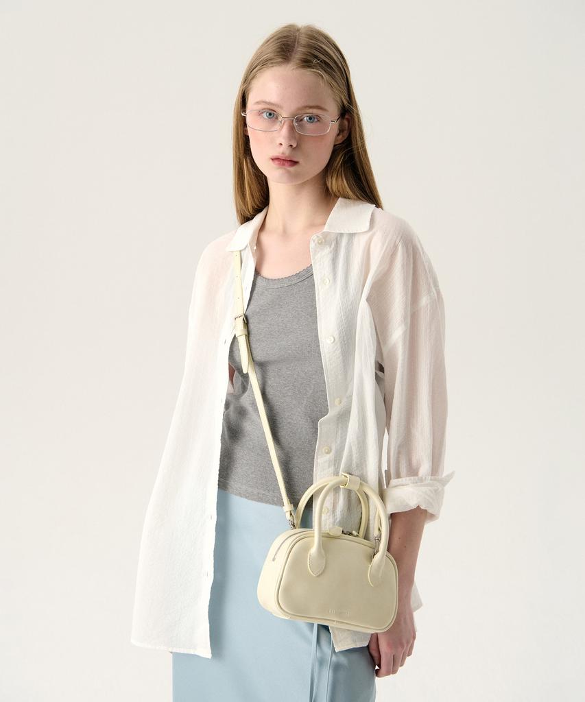 Ttudement Sorbet Mini Tote Bag White