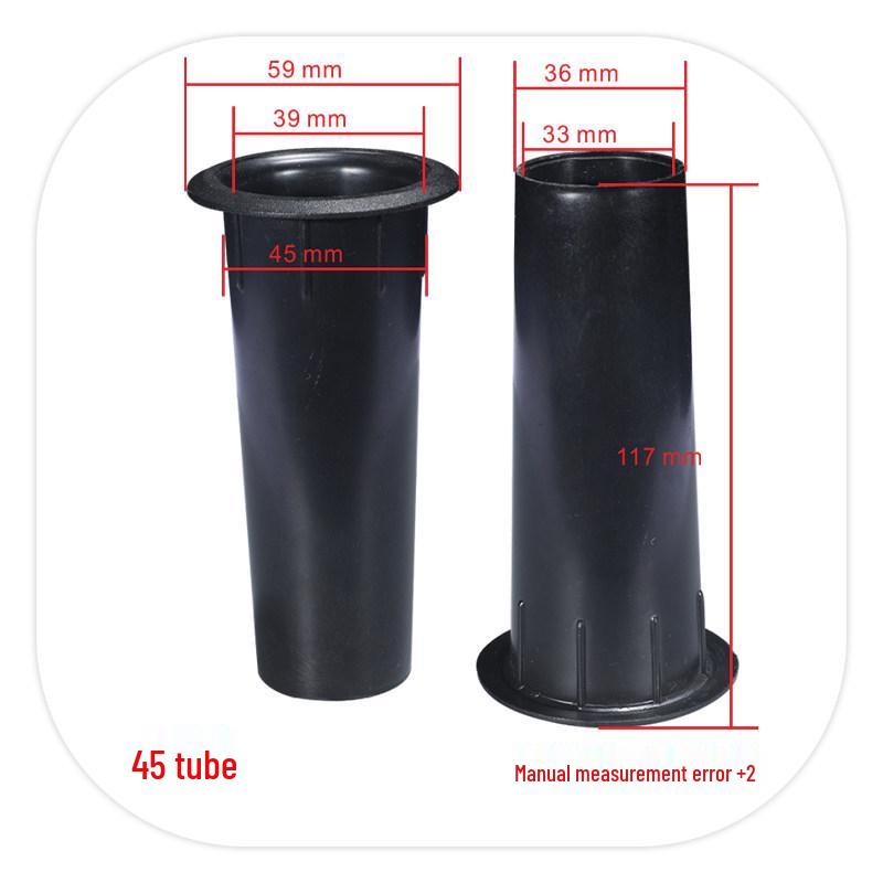 Speaker Bass Reflex Tube, 18mm-144mm, for Audio System Sound Guide, 2in-18in Air Vent Hole, Brand New.