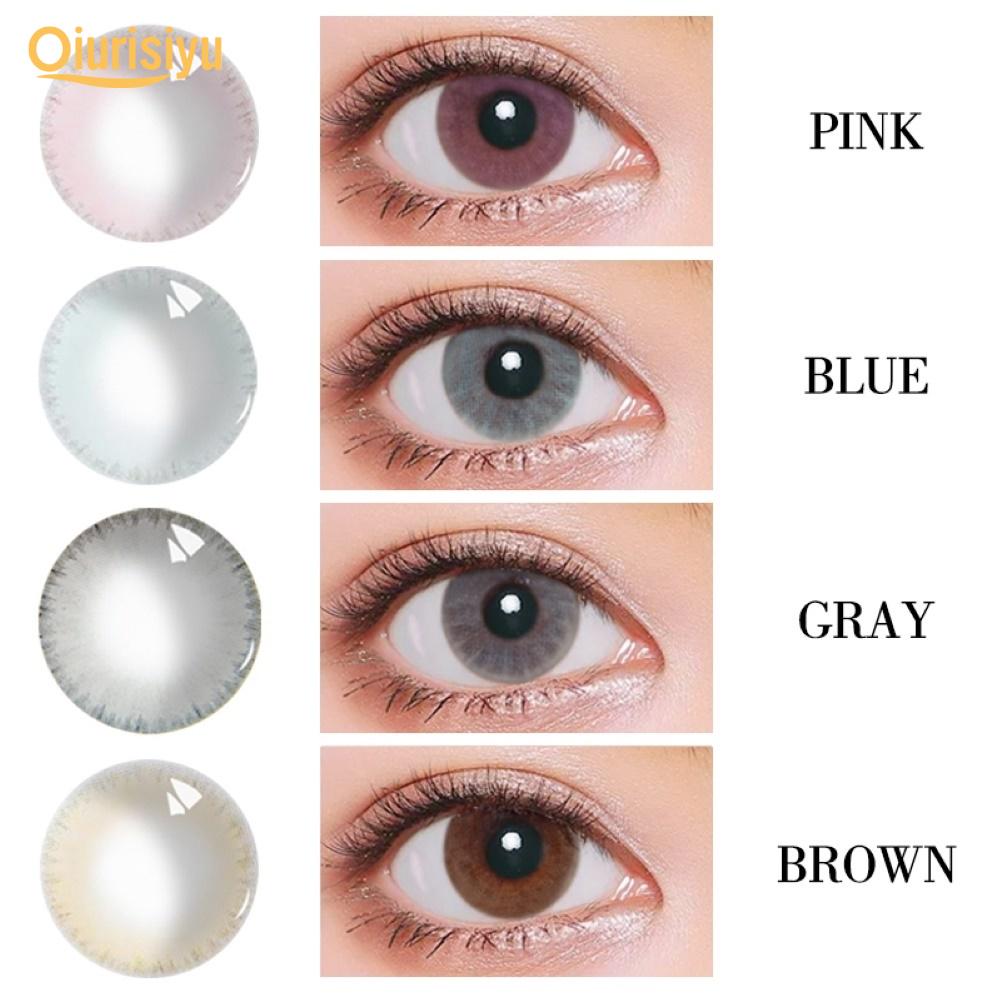 Buy Stylish Eye Coloured Yearly 0 Diopter Contact Lenses at affordable