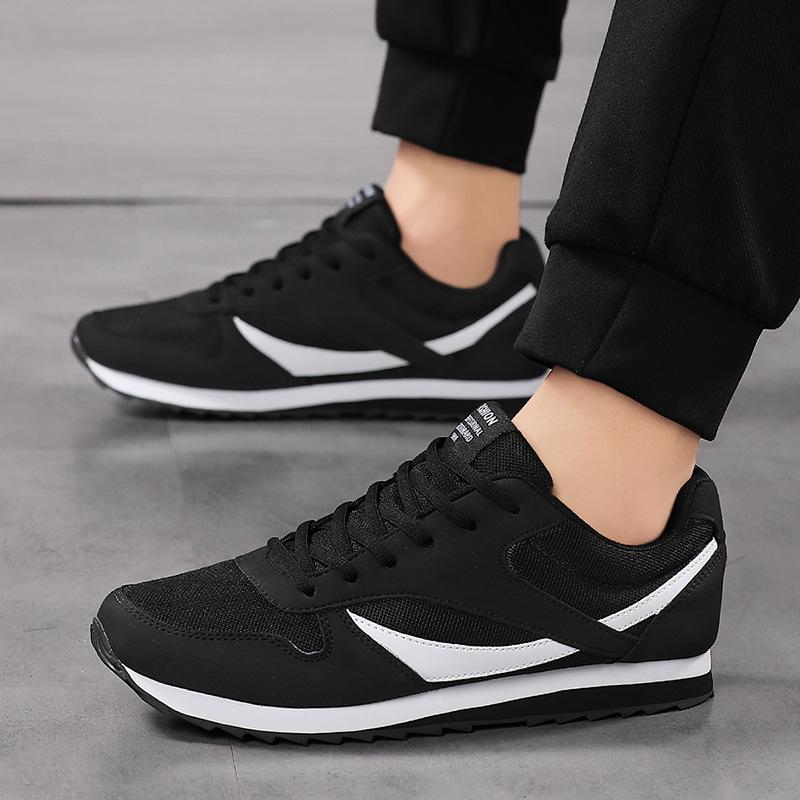 2025 Spring New Large Sports Shoes for Men and Women Couple's Running Shoes Fashionable Lightweight Breathable and Casual Forrest Gump Shoes