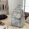 Zaino Ins giapponese nuovo ad alto valore, fresco e dolce, borsa pain, zaino leggero e di grande capacità per studenti delle scuole medie e superiori