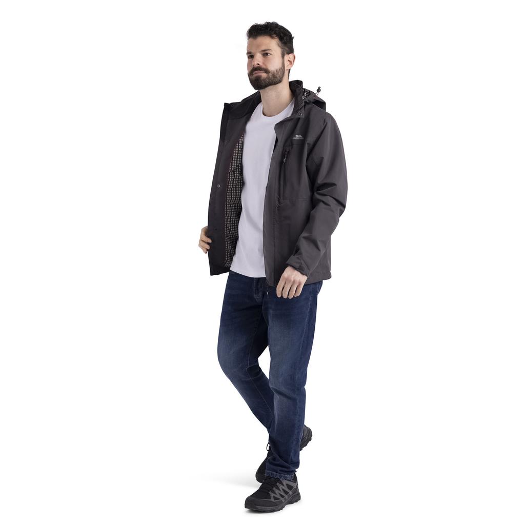 TRESPASS Veste rembourrée imperméable Fyfinn pour homme