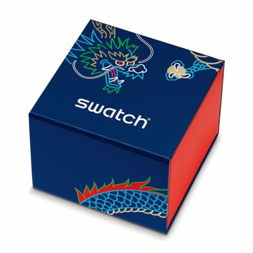 Swatch Dragon In Waves Watch SO28Z125 Blue