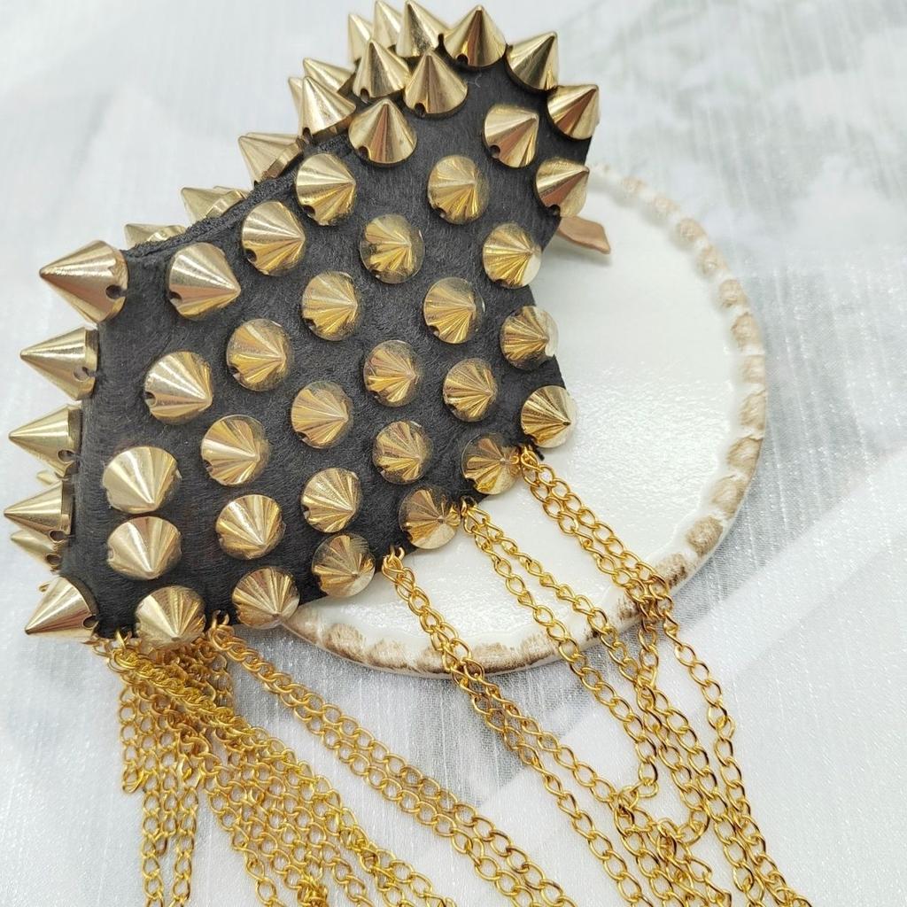 Accessories epaulets men's and women's brooches high-end knots COS suit dress handmade DIY epaulets
