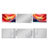 16" Laptop Screen Extender 1200P FHD Portable Triple Monitor for 12-18.5" Laptop Folding Monitor
