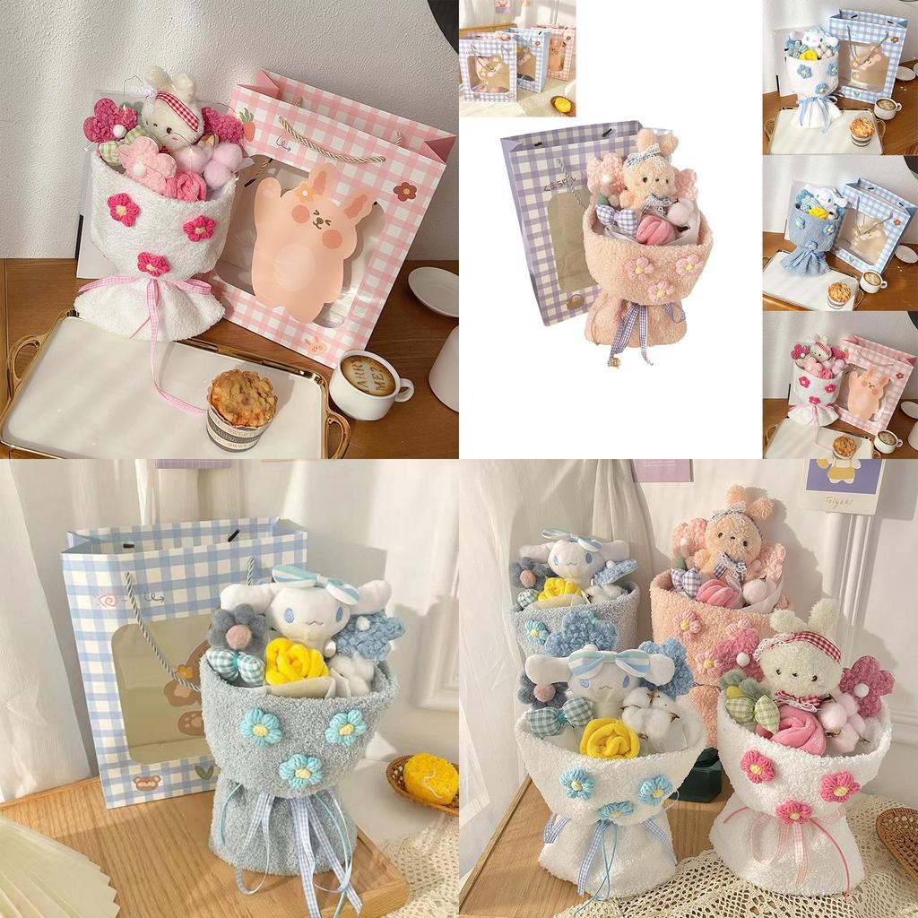 Cinnamoroll Rabbit Bouquet Plush Toy Girls Valentine's Day Gift