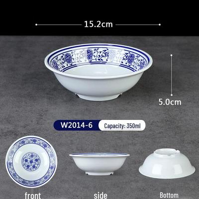 Bol à nouilles en mélamine de style chinois