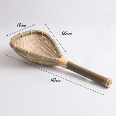Handmade Bamboo Colander Spoon With Handle