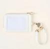 Flower Ring Pass Case Heart Pattern (with Reel) GPC0050-IV (Ivory)